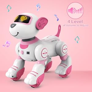 Home Music Song Robot Dog Toy Christmas Gifts for Kids