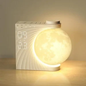 Home moon lamp sunrise alarm + 10 nature sounds